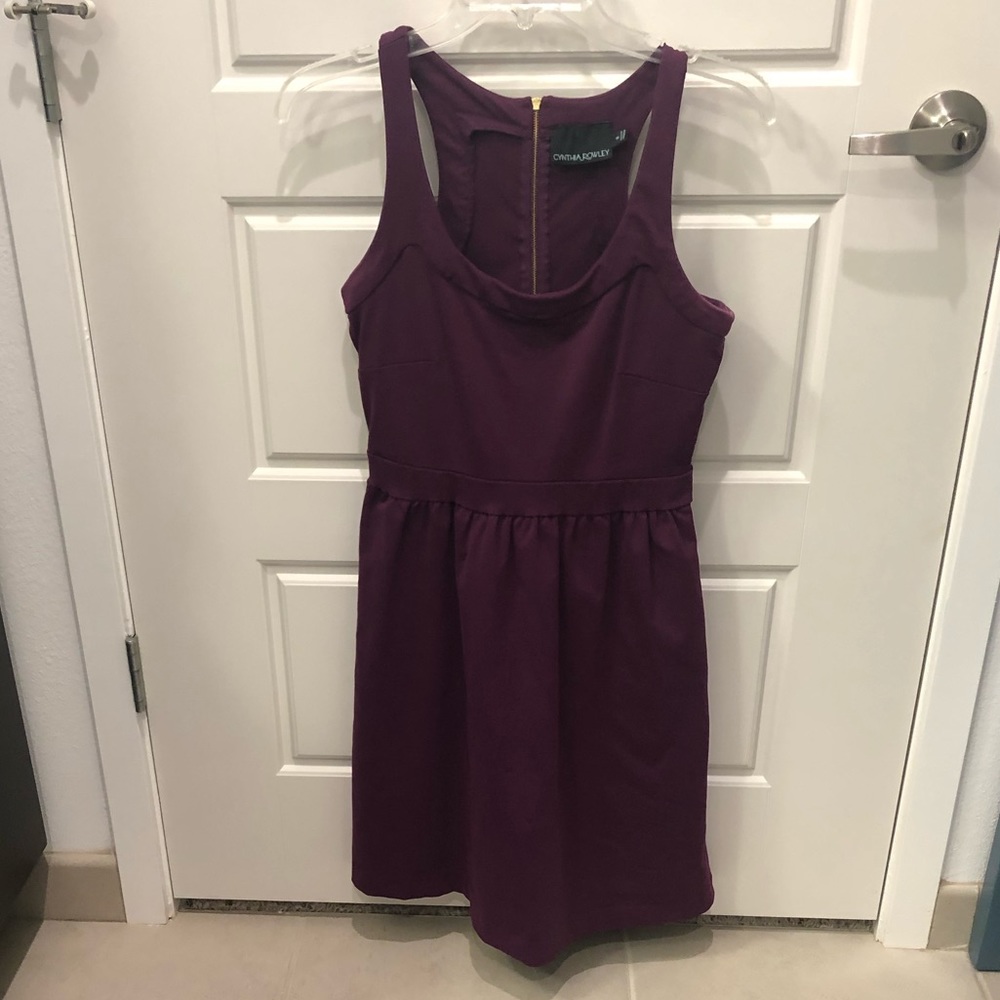 Cynthia Rowley Purple Dress- Size Small
